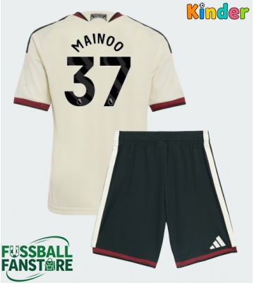 Manchester United Kobbie Mainoo #37 Replik 3rd trikot Kinder 2026-27 Kurzarm (+ Kurze Hosen)
